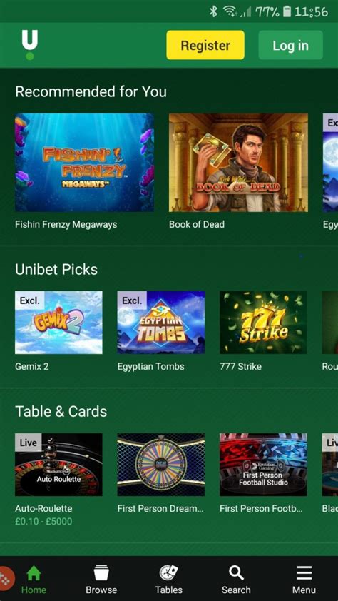 unibet casino app store